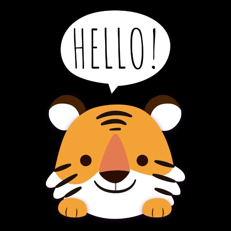 süßer Tiger
