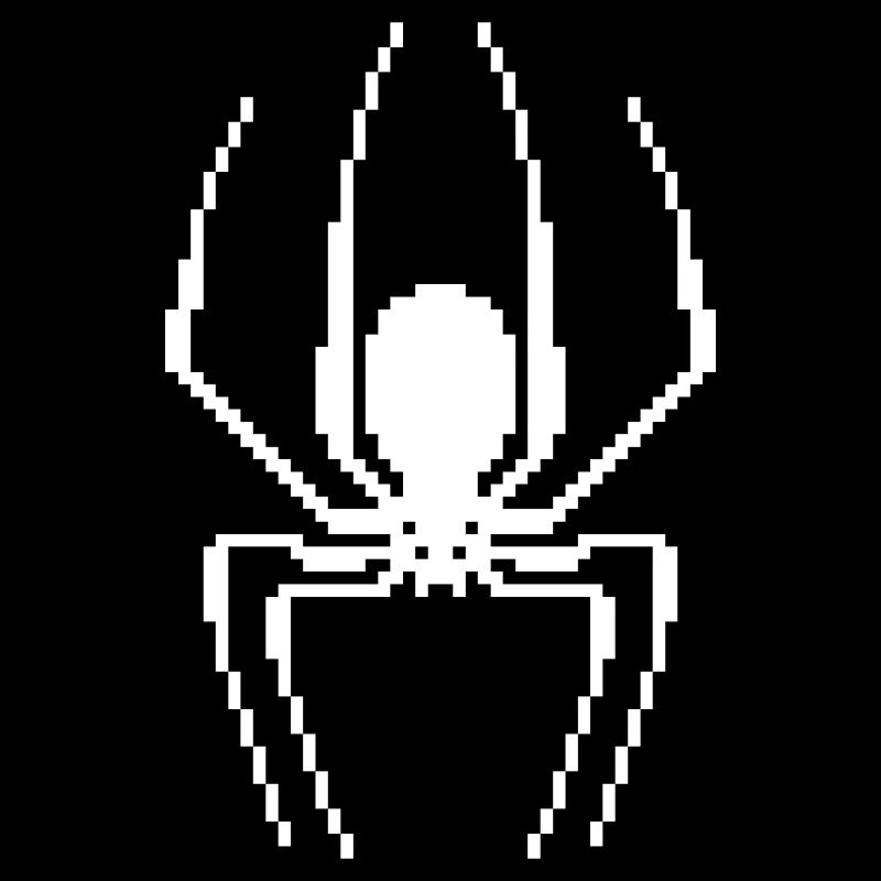 G33 Pixel Spider en blanc