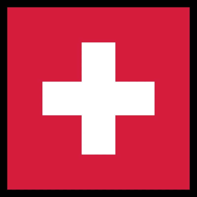 Drapeau suisse, croix, drapeau, suisse