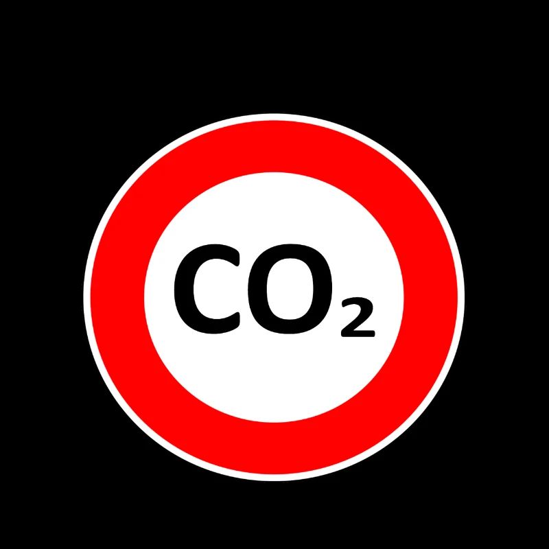 CO2 Schild