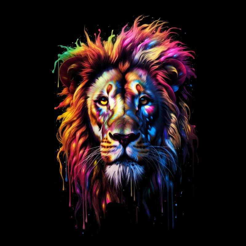 Rainbow Lion