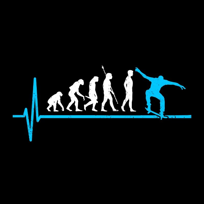 Skateboard Evolution Skateboarder