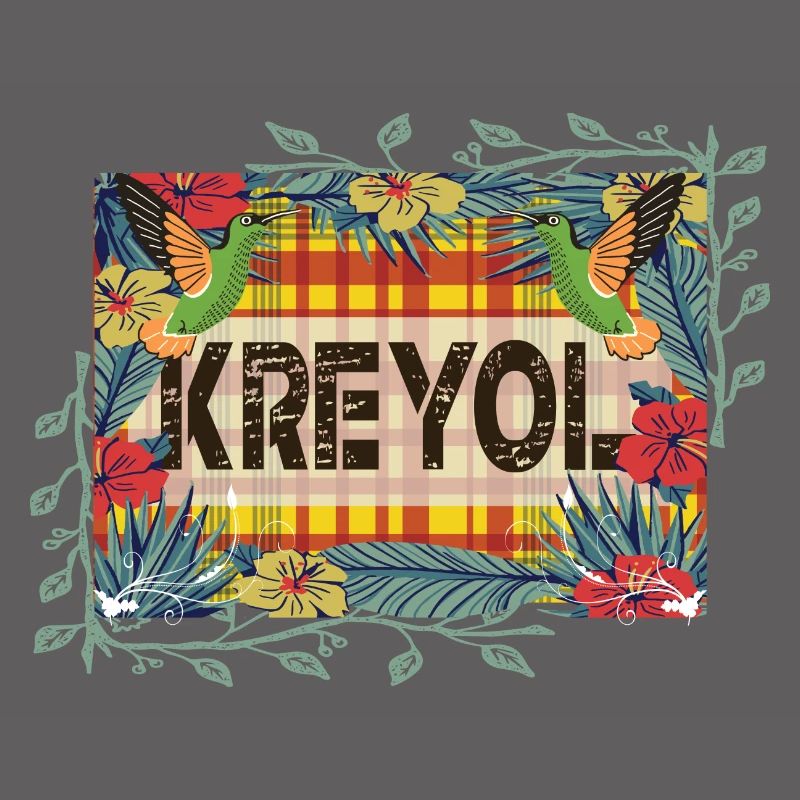 Schöne Geschenkidee KREYOL ODER KREOLISCHE Madras