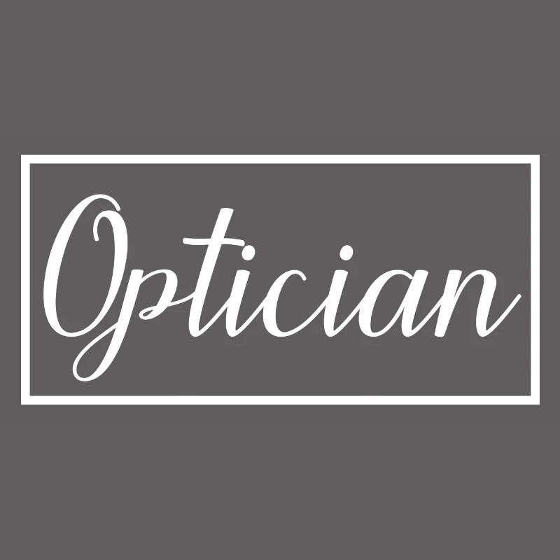 Optiker stolzer diplomierter Optikerstudent