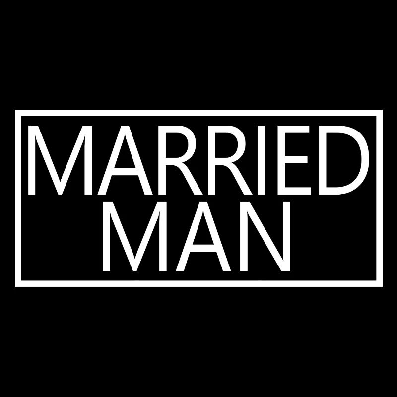Verheirateter Mann Matching Paar Hochzeit Flitterwochen