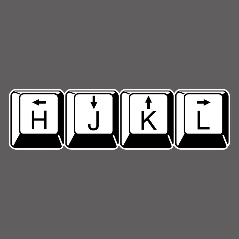 vi/Vim HJKL - Computer Geeks Nerds Code Keyboard
