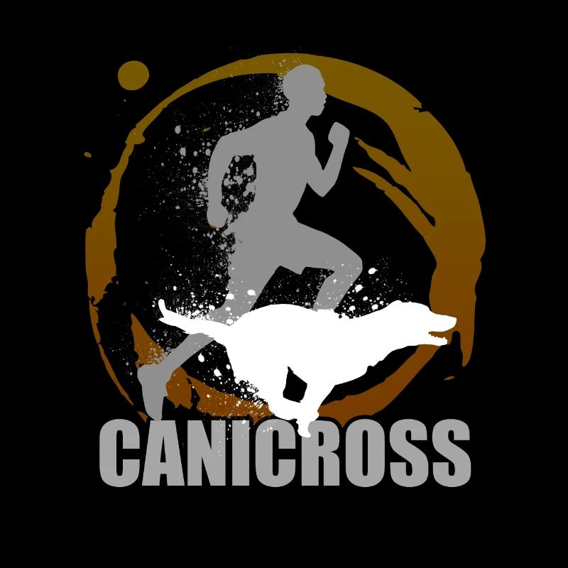 Course de chiens Canicross Dog Training