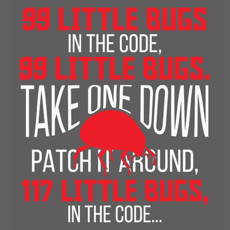 99 petits bugs dans le code Funny Programmer