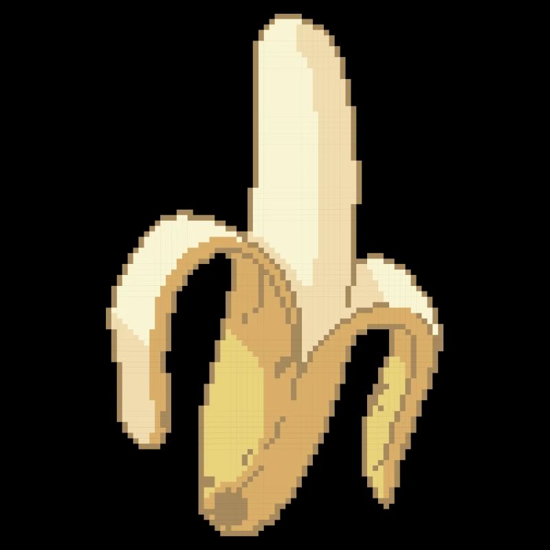 Platano Pixel-Kunst