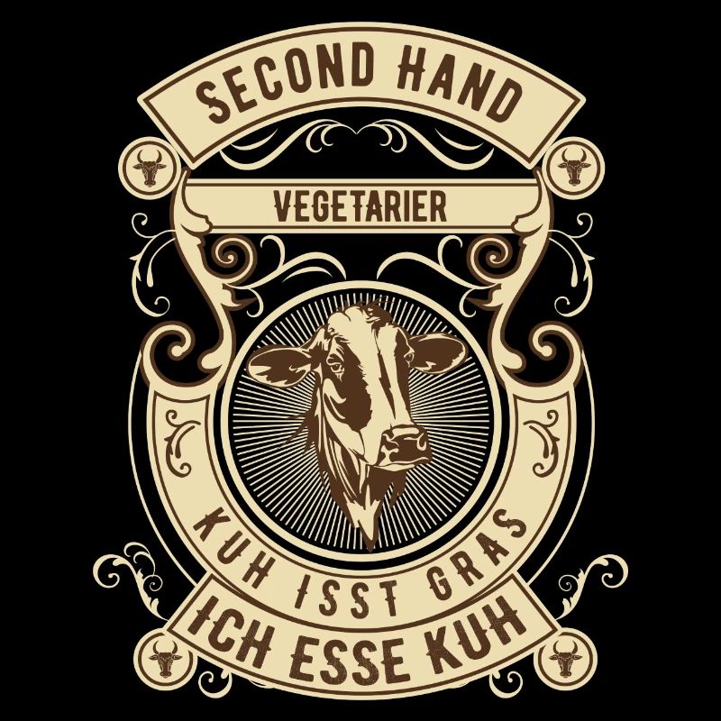 Second Hand Vegetarier - Kuh