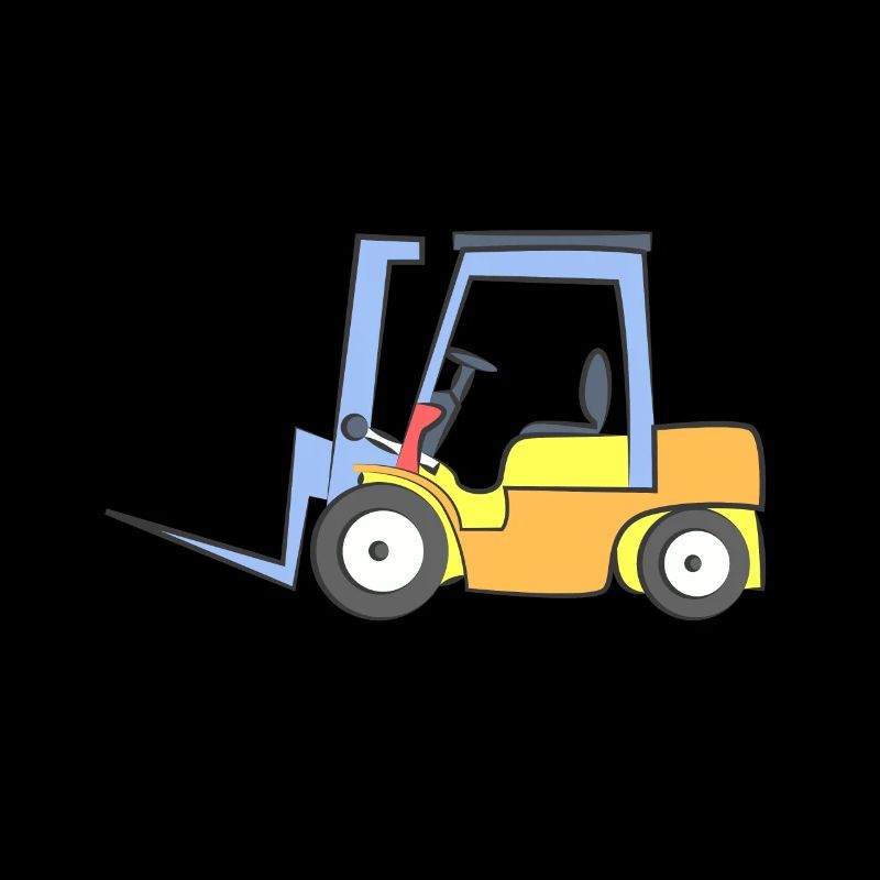 Cool forklift