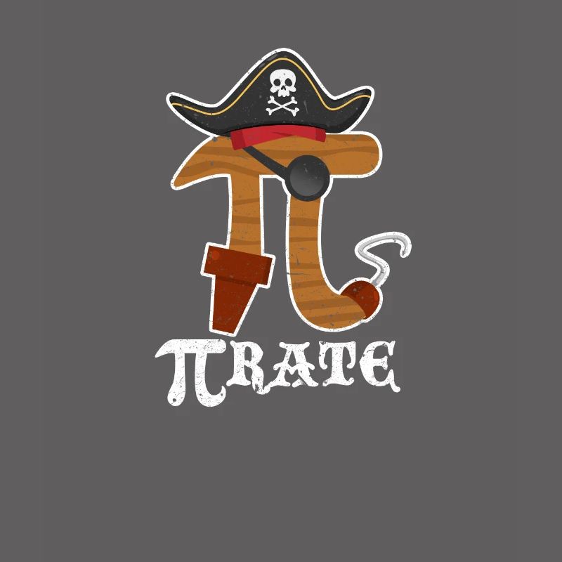 Pi Pirate Math Math Nerd Geek Gift
