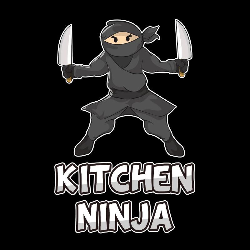 Ninja kitchen knife chef cook kids gift