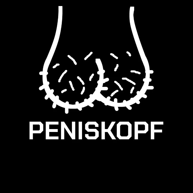 Penis Head Testicle Face Dickhead Funny Gift