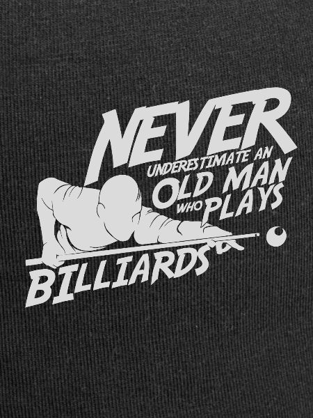 Old man billiards