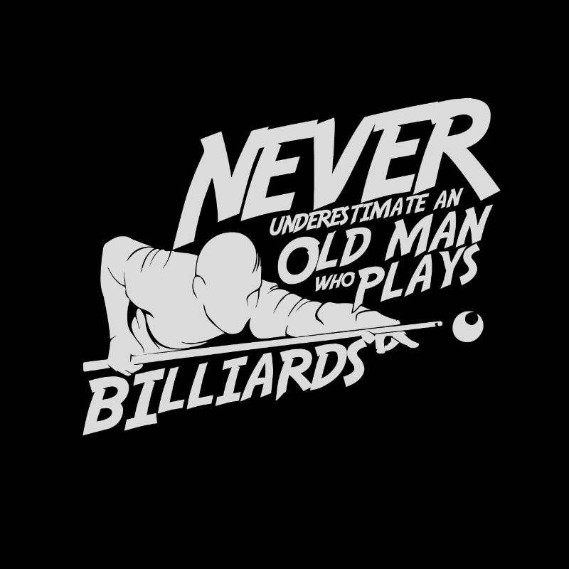 Alter Mann Billard