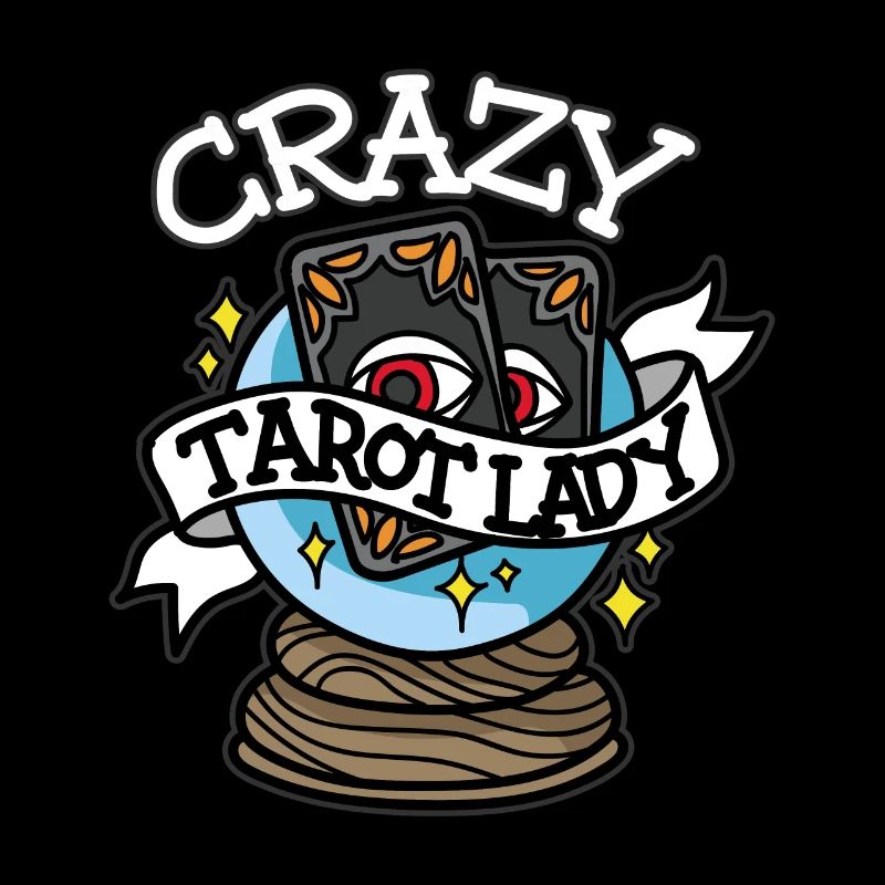 CRAZY TAROT LADY Der Tod Tarot Karten Hellseher