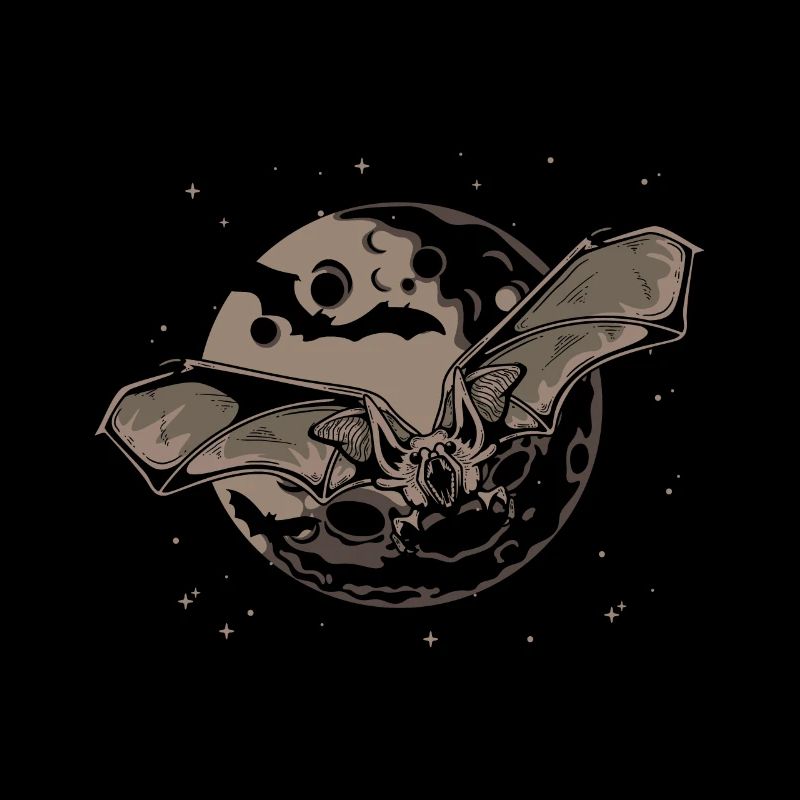 Fledermaus auf Halloween