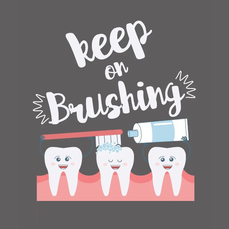 Cool Keep On Brushing Dentists gift