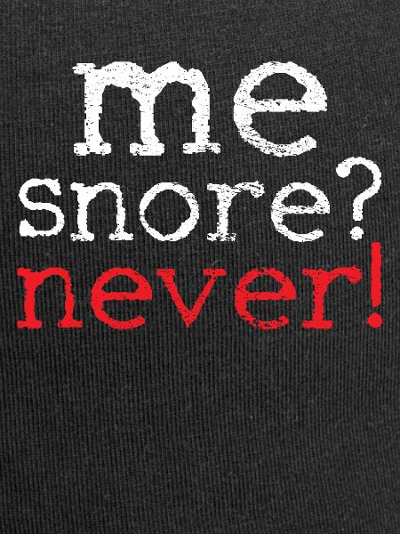 snoring