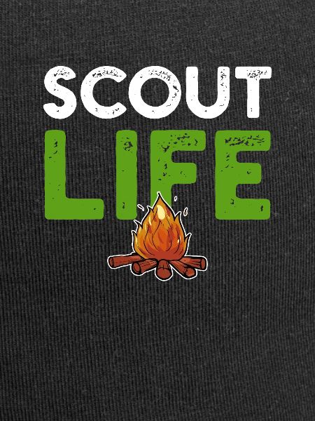 Scout camp fire