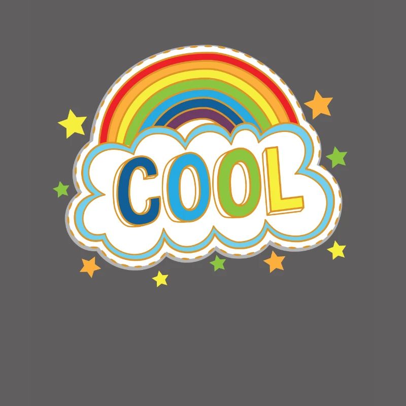 Cool Rainbow Comic Style Comic Book Fan Comic cadeau