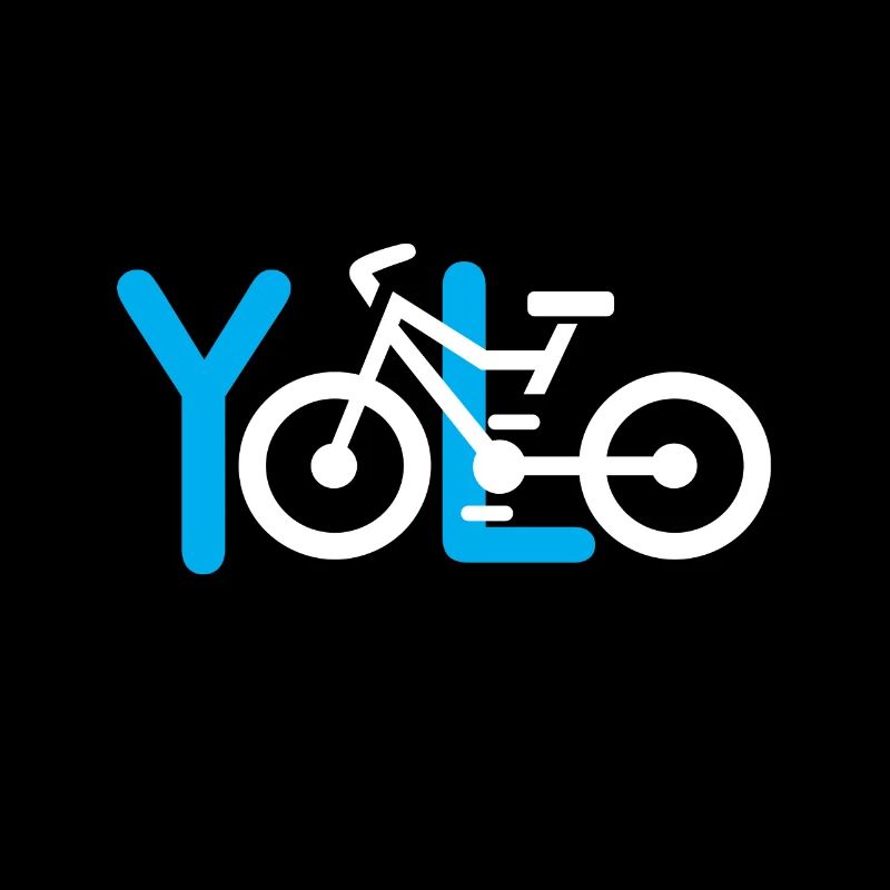 Logo de vélo YOLO