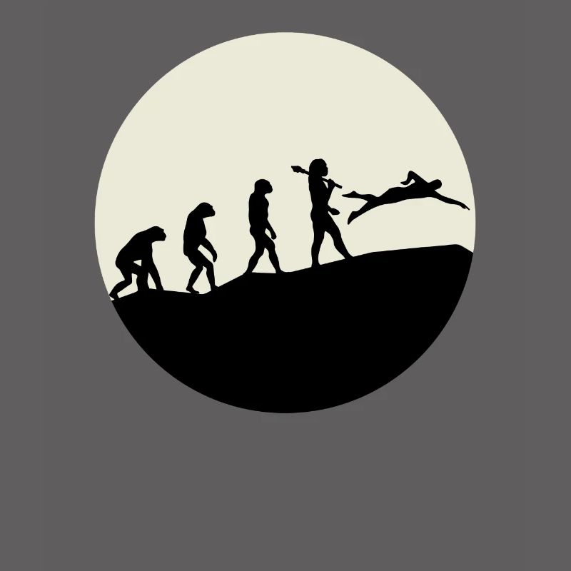 Swimmers Evolution Moon