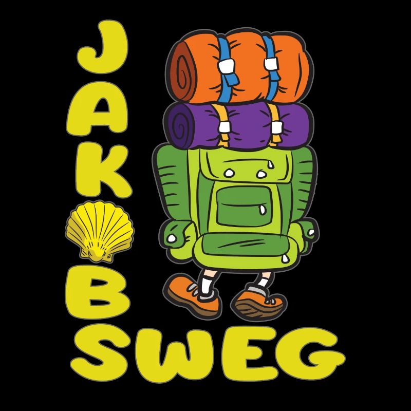 JAKOBSWEG hiker pilgrim trip pilgrim shell