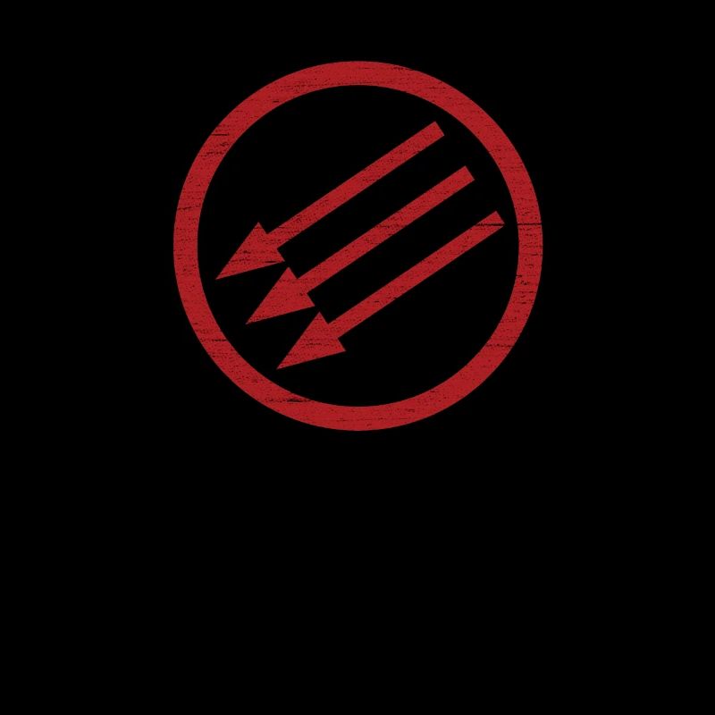 Trois flèches Iron Front Antifascism Antifa