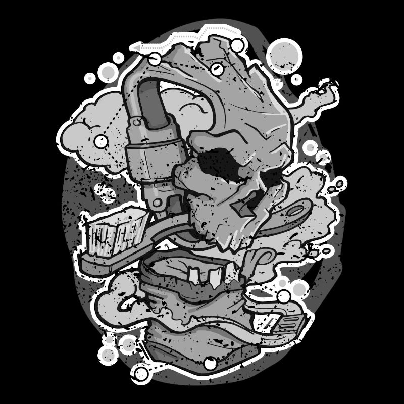 Bouldering Climbing Hook Skull Chalkbag Climbing
