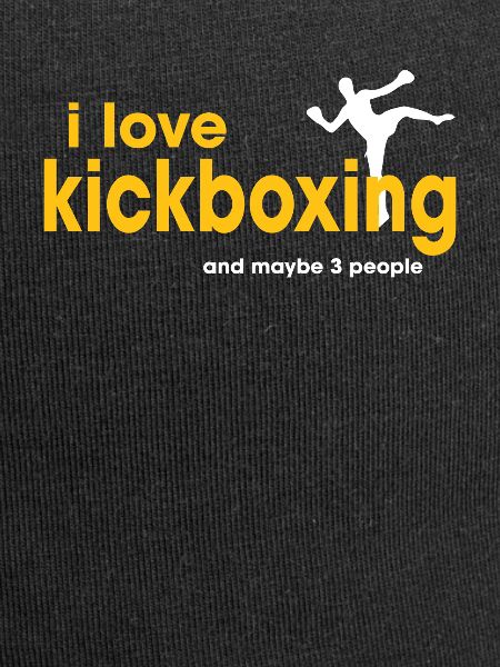 I love kickboxing