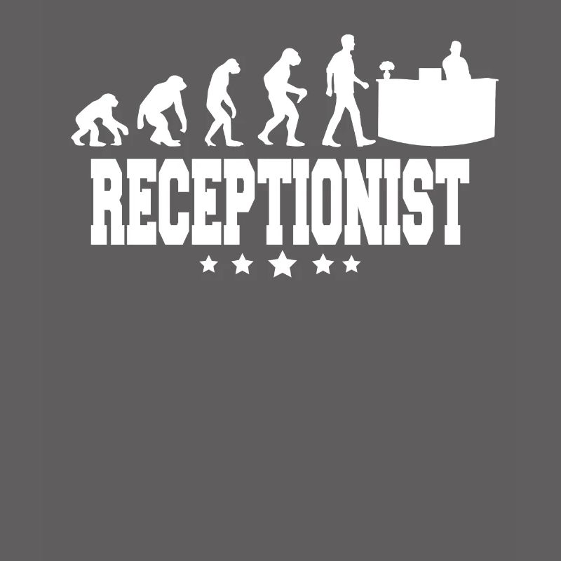 évolution de la réceptionniste