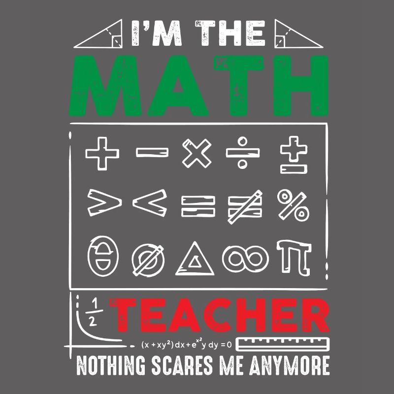 I Am A Math Teacher Funny Math for Teachers