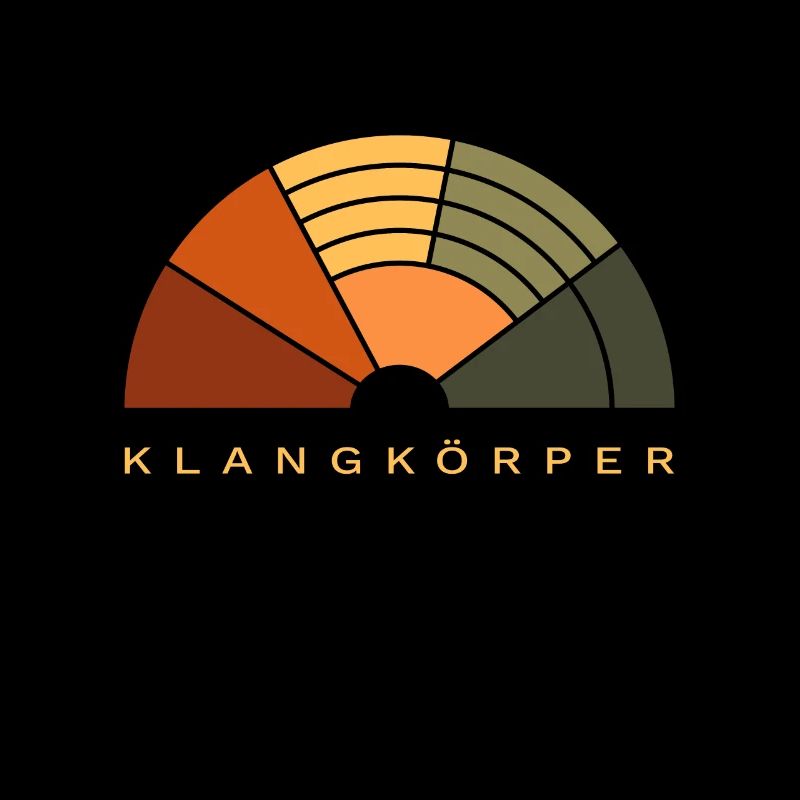 Klangkörper Chor Orchester Layout Sitzplan Retro