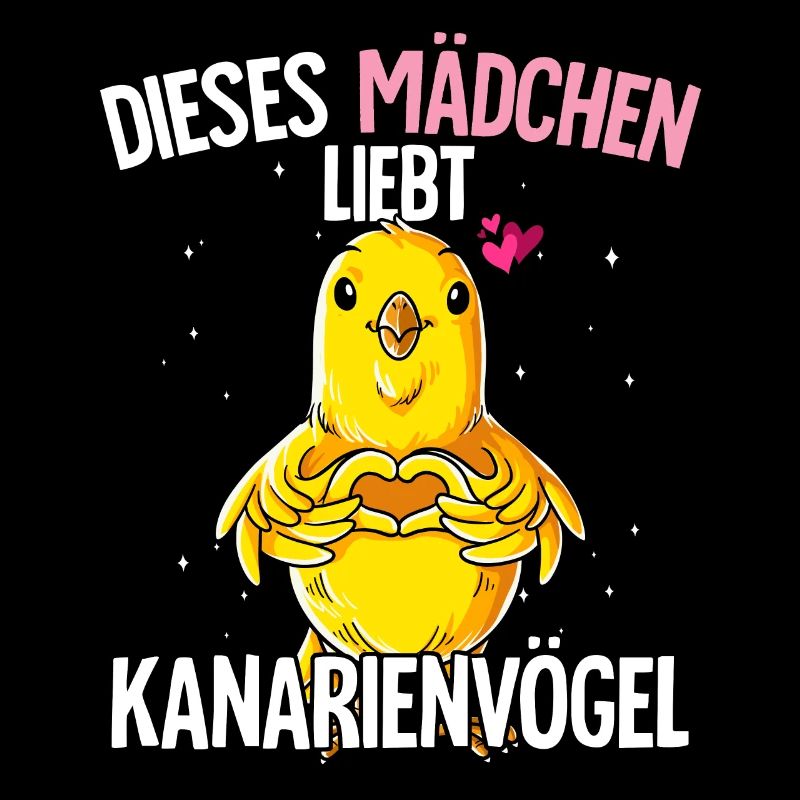 Kanarienvogel Mädchen