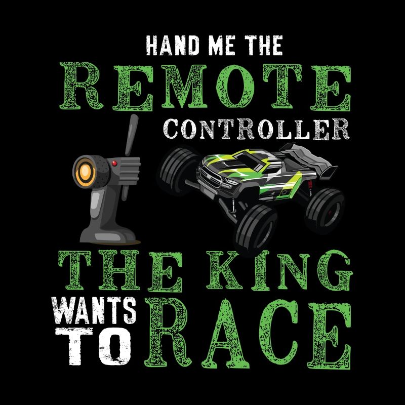 RC Auto Hobby Spruch Ferngestuertes Auto