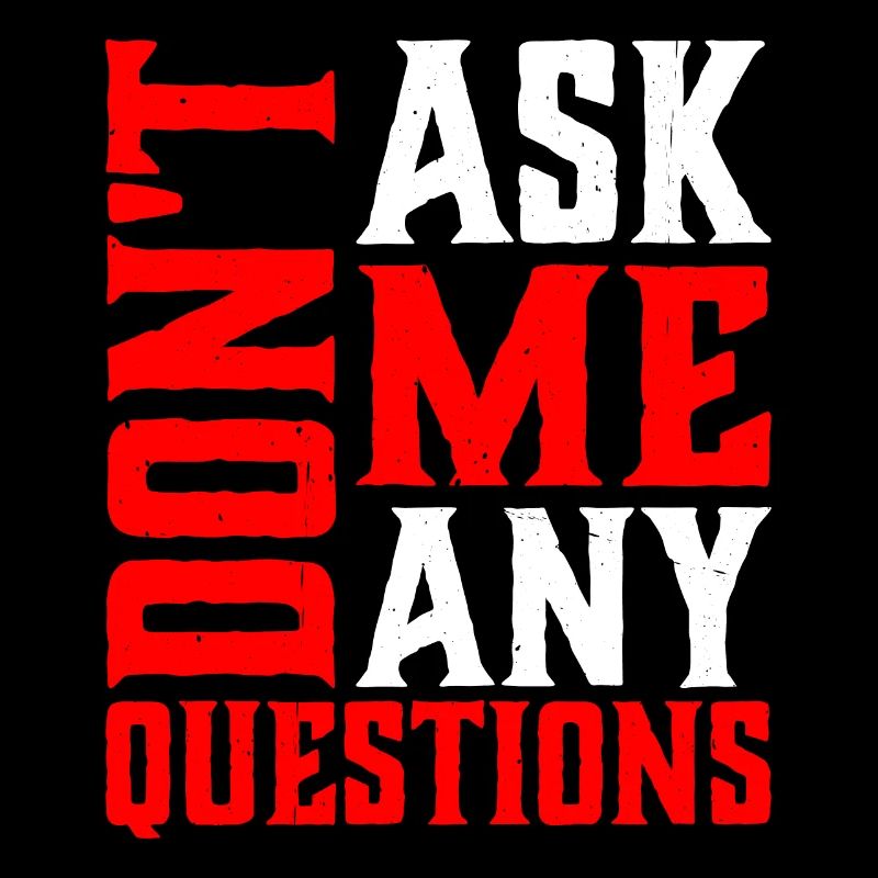 Ne me posez pas de questions 6