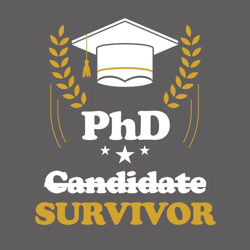 PhD Student, Survivor, Doctorate, Master,