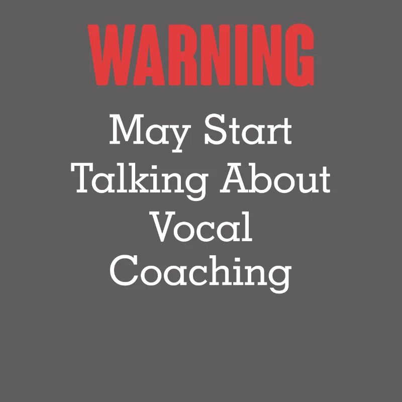 Warning Might Start About Vocal Coaching