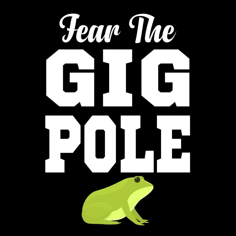 Fear The Gig Pole Frog Chasse Cottagecore Morel