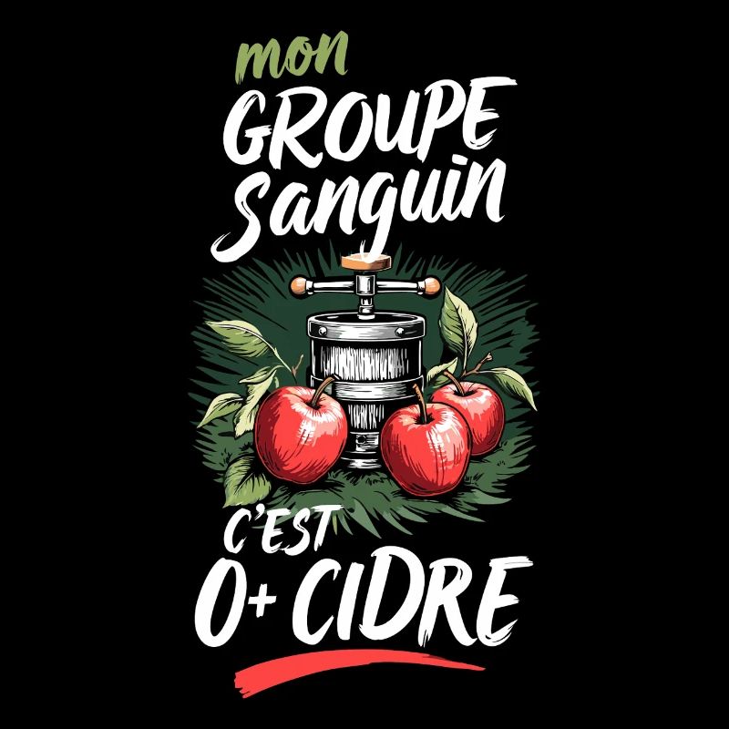 My blood type 0+ Cider Cider Fun