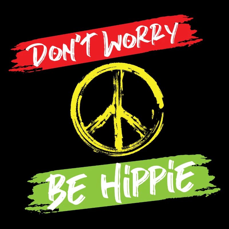 Hippie Karneval Kostüm Geschenk Peace