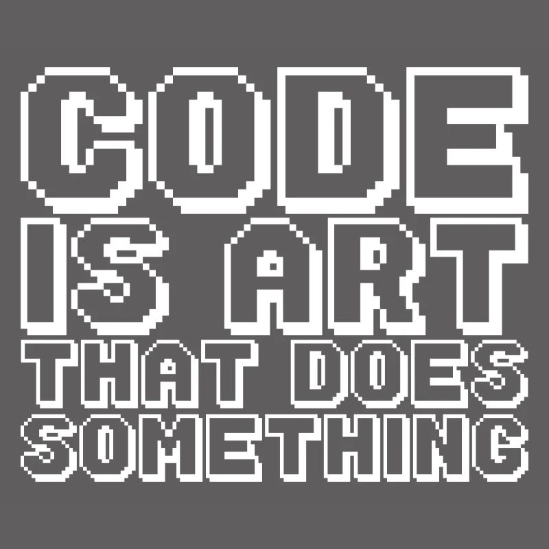 Code Is Art That Does Something