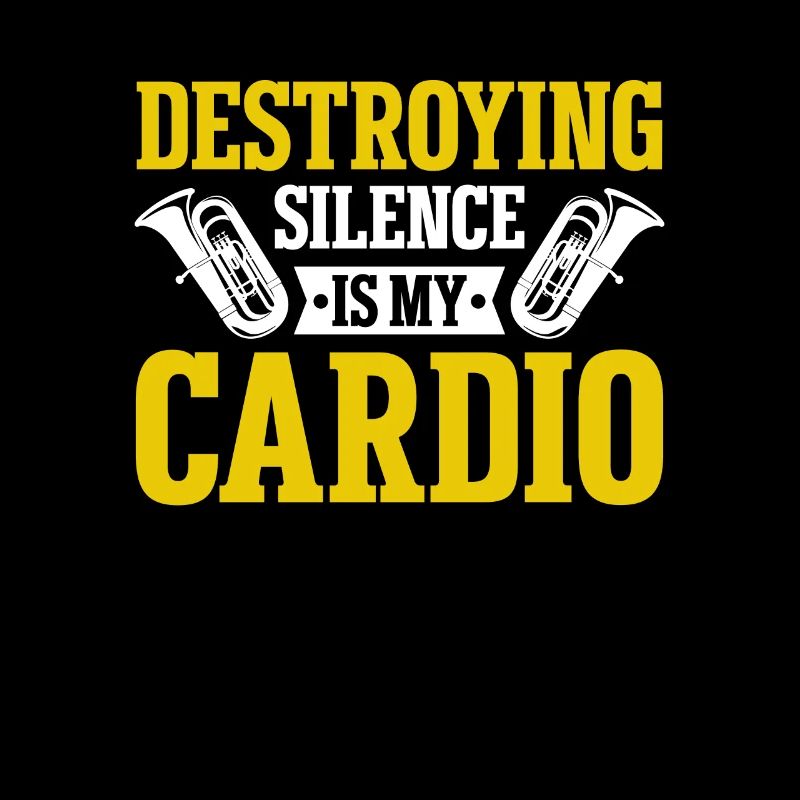 Deep brass marching baritone euphonium