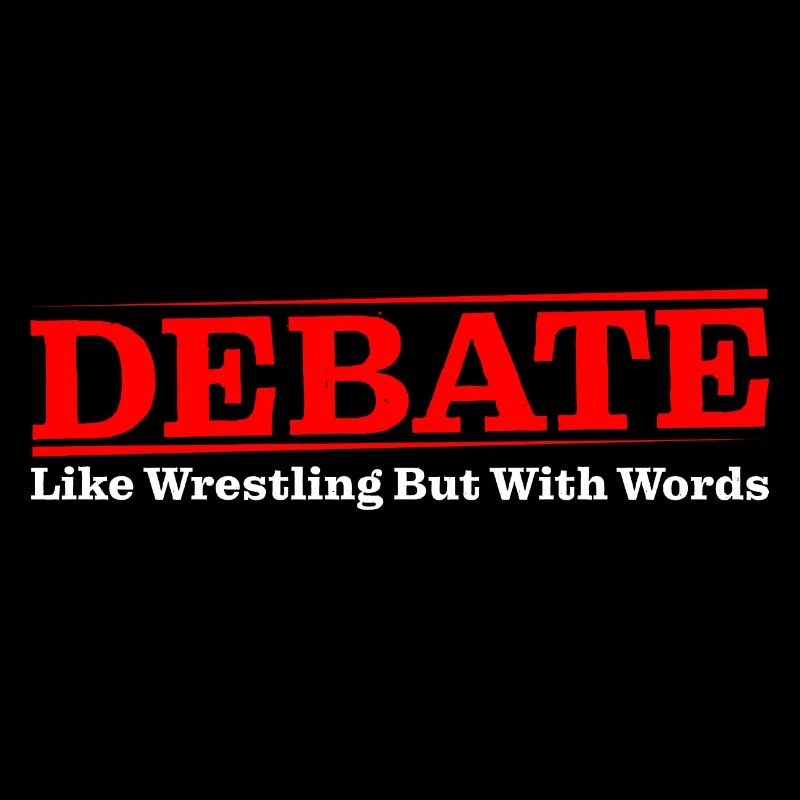 Débat, comme la lutte mais avec des mots 4