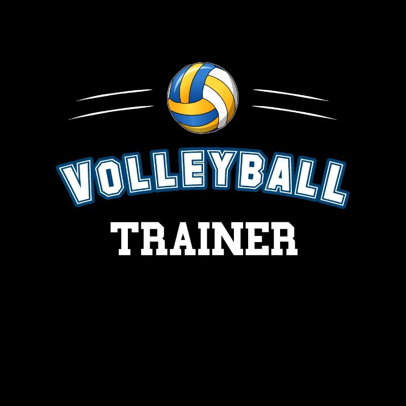 Volleyball Trainer Geschenk.