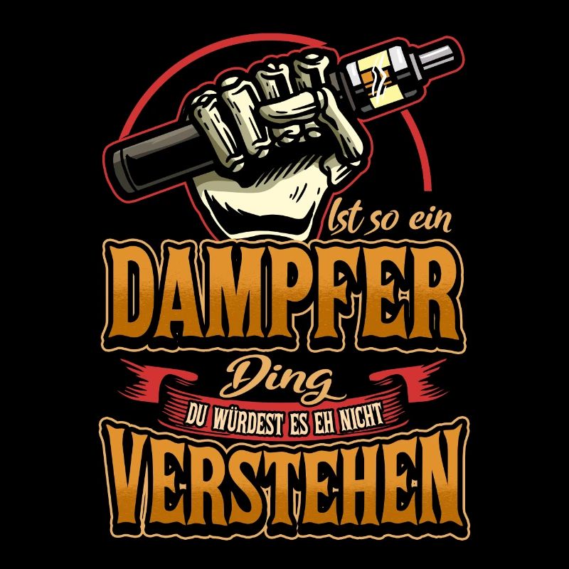 Vape Dampfer E Zigarette Spruch Vaping Geschenk