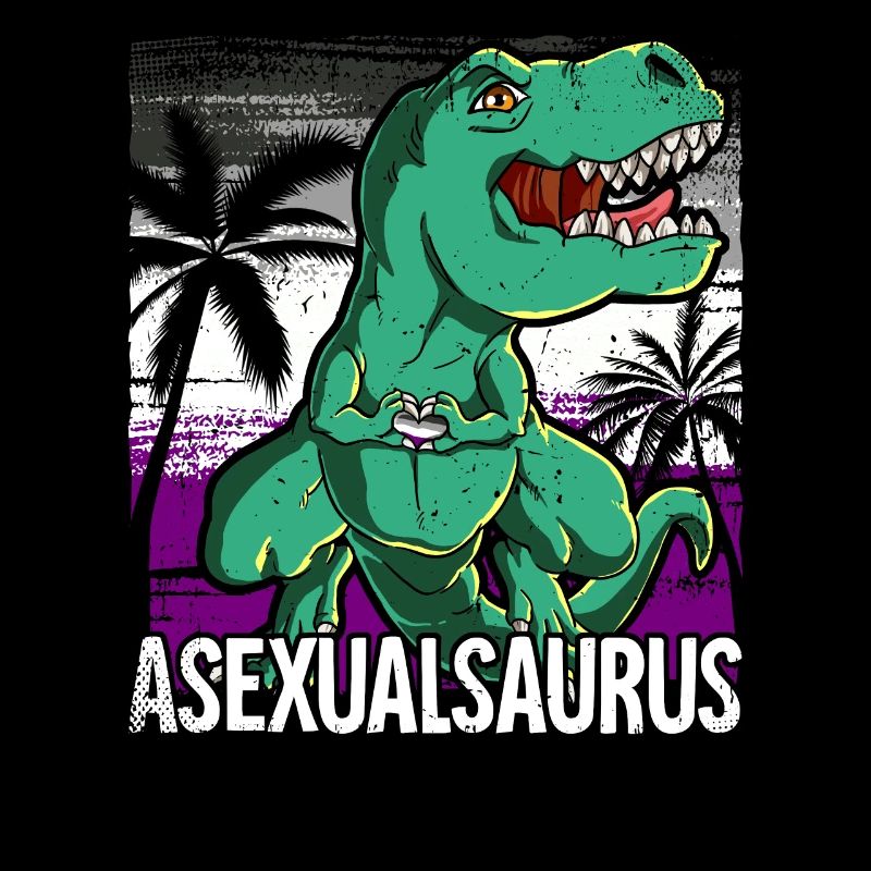 Pride LGBTQ Asexualsaurus Costume Pride Month