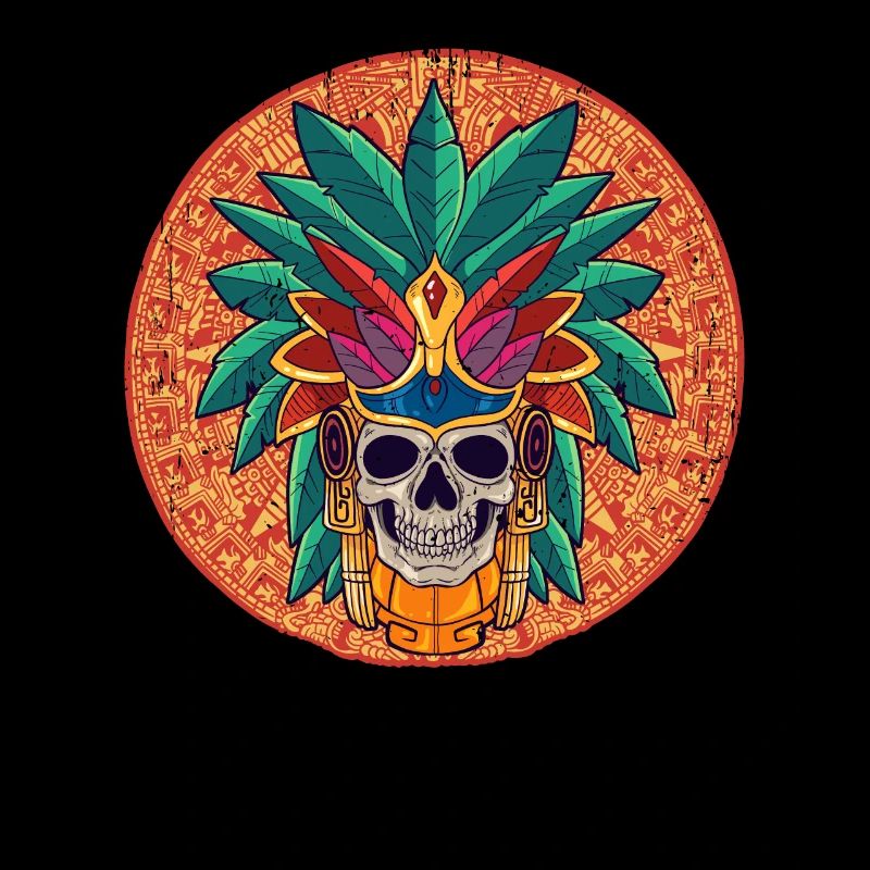Guerrier aztèque mexicain Aztèques